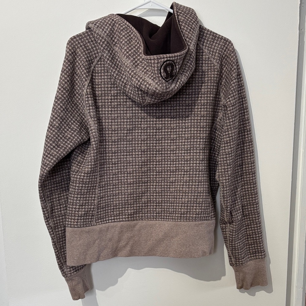 Lululemon Scuba Full Zip Hoodie – Brown Patterned - Picture 7 of 7